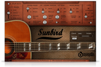 Acoustic Samples Sunbird for Falcon screenshot