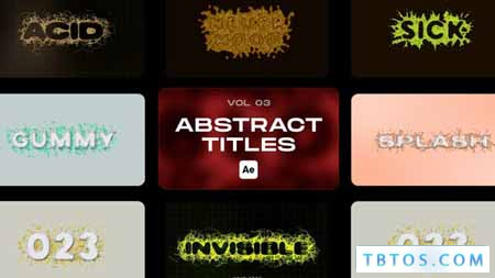 Videohive Abstract Titles Vol 03