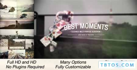 Videohive Best Moments Multi Purpose Slideshow