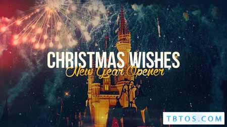Videohive Christmas Wishes New Year Opener