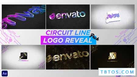 Videohive Circuit Line Logo Reveal