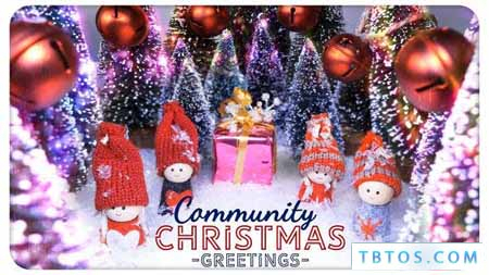 Videohive Community Christmas Greetings