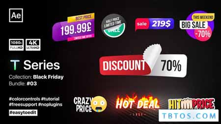 Videohive Discount Pricing Elements 34620525
