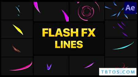 Videohive Flash FX Lines After Effects