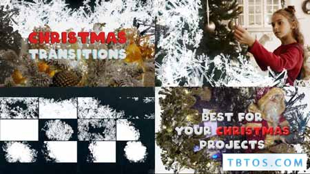 Videohive Ice Christmas Transitions After Effects