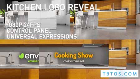 Videohive Kitchen Logo Reveal