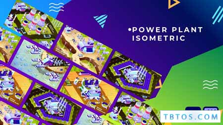 Videohive Power Plants Isometric After Effects