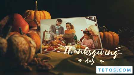 Videohive Thanksgiving Memories Slideshow