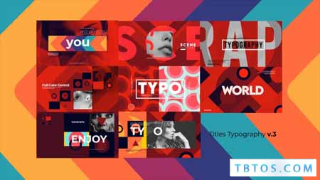 Videohive Titles Typography 3