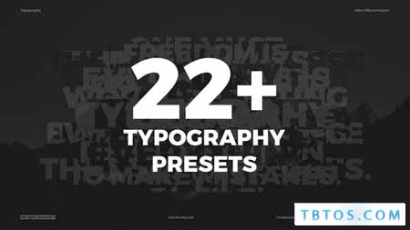Videohive Typography Presets Animated Typography