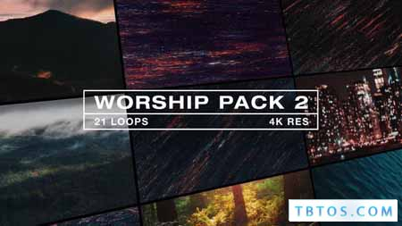 Videohive Worship Backgrounds Pack 2