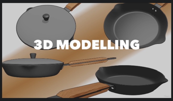 Udemy 3D Modelling Everyday objects in blender