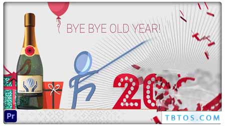 Videohive Bye Bye Old Year Welcome Happy New Year