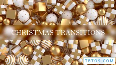 Videohive Christmas Balls Transitions
