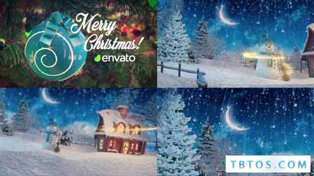 Videohive Christmas Greetings Card After Effects