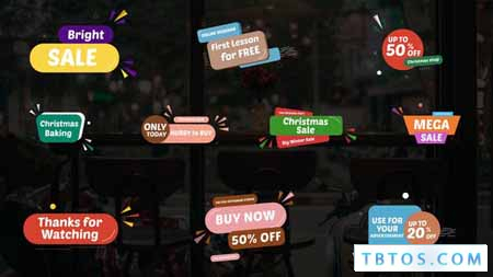 Videohive Christmas Mega Sale Titles After Effects
