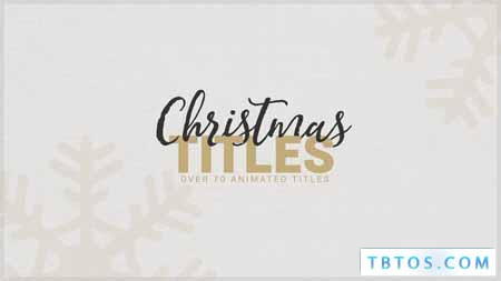 Videohive Christmas Titles