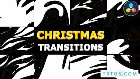Videohive Christmas Winter Transitions DaVinci Resolve