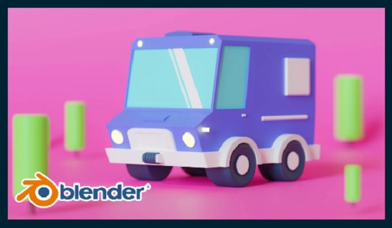Skillshare Blender 3D Easy Cartoon Style Car Truck