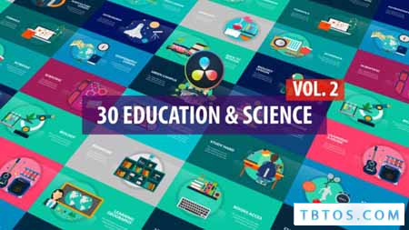 Videohive Education and Science Vol 2 DaVinci Resolve