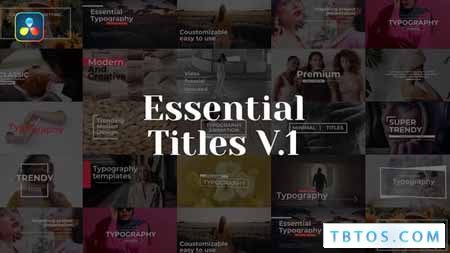 Videohive Essential Titles V 1