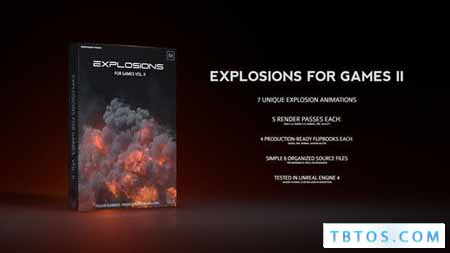 Videohive Explosions for Games Vol II