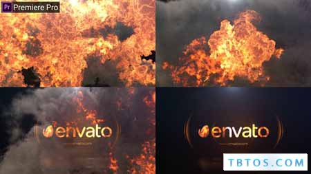 Videohive Fire Explode Logo Opener Premiere Pro