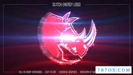 Videohive Glitch Energy Logo