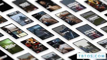 Videohive Grid Multiscreen Urban Instagram Stories and Posts