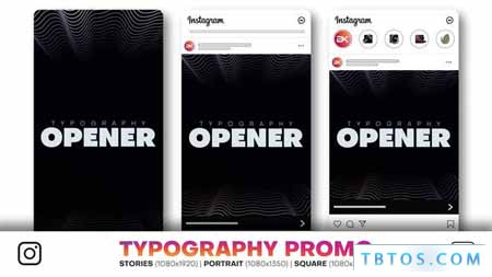 Videohive Instagram Typography Promo
