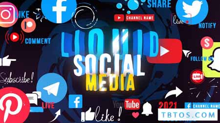 Videohive Liquid Social Media