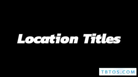 Videohive Location Title Premiere Pro Templates