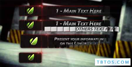 Videohive Lower Third Cubes