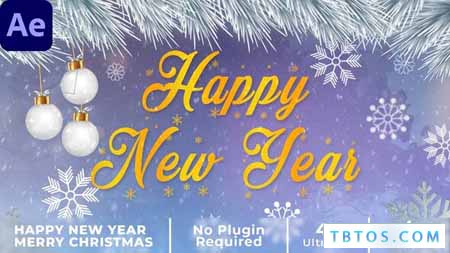 Videohive Merry Christmas Intro Happy New Year Intro