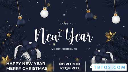 Videohive Merry Christmas and Happy New Year MOGRT