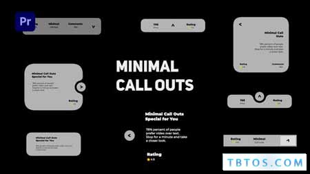Videohive Minimal Call Outs MOGRT