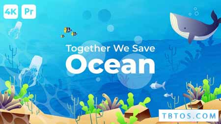Videohive Save The Ocean Slideshow Premiere Pro MOGRT