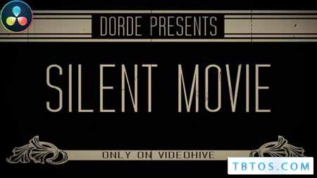 Videohive Silent Movie Davinci Resolve