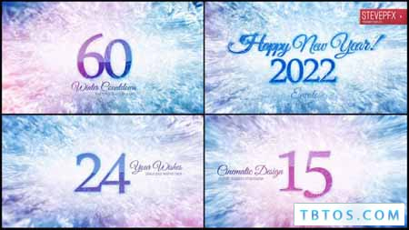 Videohive Snow New Year Countdown 2022