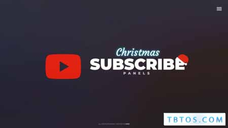 Videohive Subscribe Panels Christmas