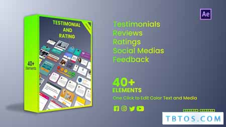 Videohive Testimonial and Rating Pack