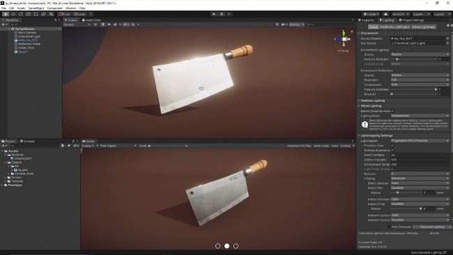 Gumroad Houdini 18 Procedural Prop Modeling Chinese Knife