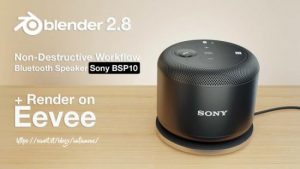 ArtStation Sony BSP10 Non destructive tutorial on blender
