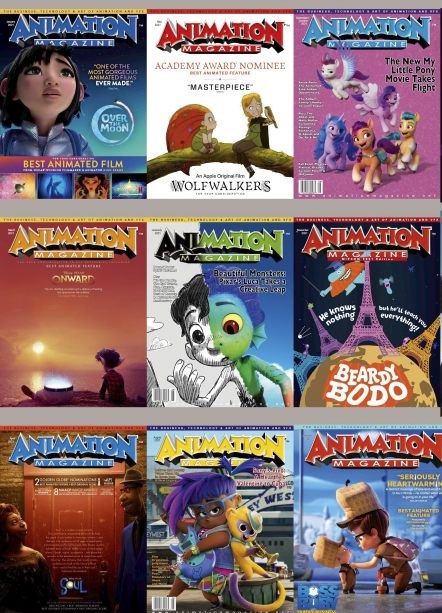 Animation Magazine Full Year 2021 Collection 2 releases 2022