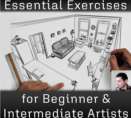 Gumroad Essential Exercises for Beginner and Intermediate Artists
