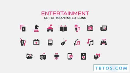 Videohive Entertainment Icons