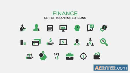 Videohive Finance Icons