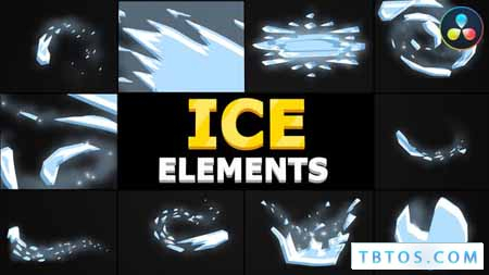 Videohive Ice Elements DaVinci Resolve