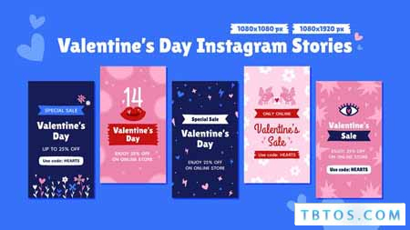 Videohive St Valentines Stories