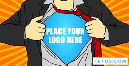 Videohive Superhero Cartoon Logo